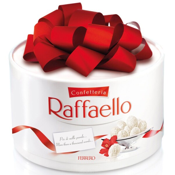 Конфеты "Raffaello"  в круглой упаковке